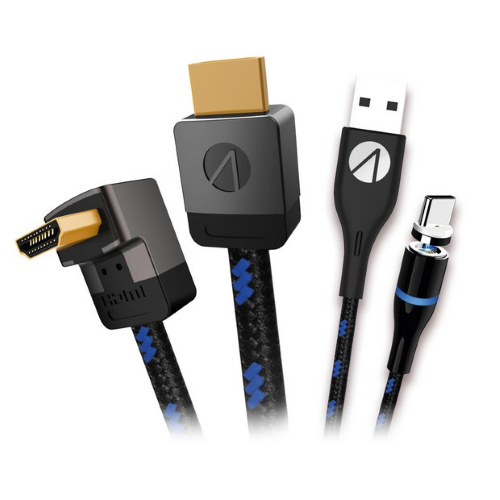 PREMIUM KIT HDMI ETHERNET ULTRA HD 4K CABLE AND MAGNETIC CABLE CHARGE AND PLAY STEALTH SP-C80V PS5 PREMIUM KIT HDMI ETHERNET ULTRA HD 4K CABLE AND MAGNETIC CABLE CHARGE AND PLAY STEALTH SP-C80V PS5